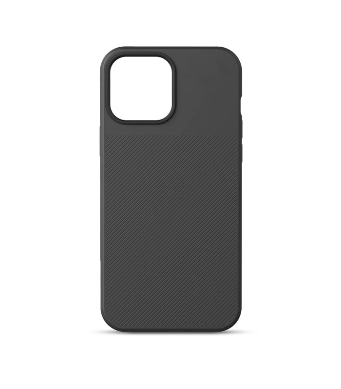 dark-case-back iPhone 12 Pro Moment Case – Black – Image 1